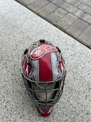Red Wing Youth Franklin Inline Goalie Mask (Used)