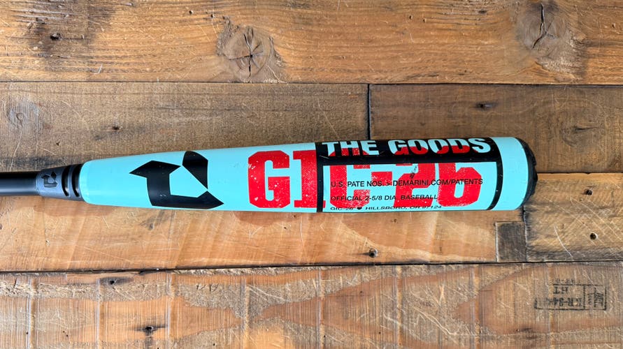 2026 DeMarini The Goods Hybrid BBCOR Certified Bat (-3) 29 oz 32" (Used)