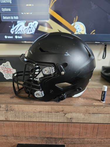 Black Adult Extra Large Riddell SpeedFlex Helmet (Used)