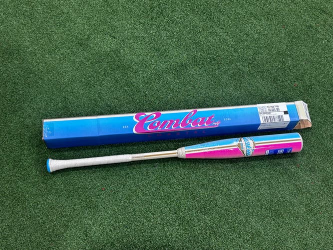 2026 Combat Spec H1 Hybrid BBCOR Certified Bat (-3) 30 oz 33" (New)