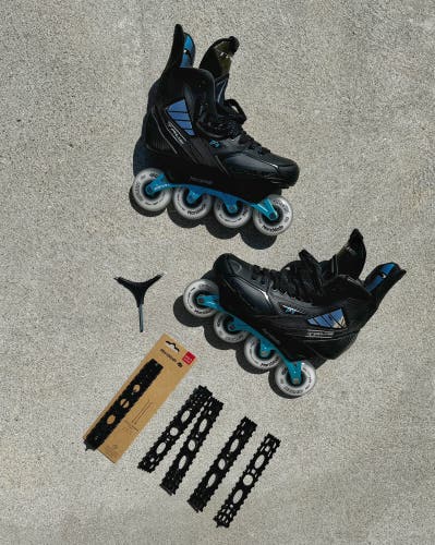 True TF9 Inline Roller Hockey Skates Marsblade R1 Senior Size 8 Regular