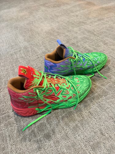 Men's Size M 11.0 (W 12.0) Puma TMNTxMELO Shoes (Used)
