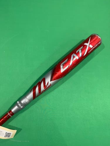 2023 Marucci CAT X Composite Bat BBCOR Certified (-3) 30 oz 33" (Used)