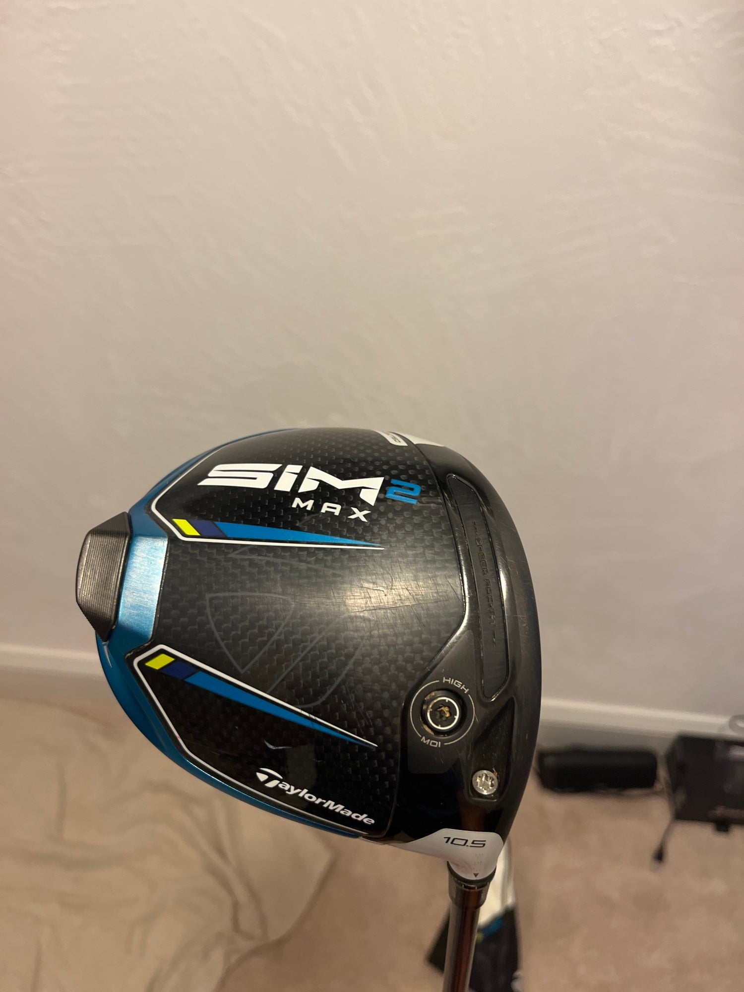 Men's 2021 TaylorMade SIM2 Max Right Handed Driver 10.5 degrees