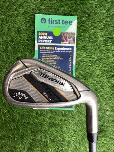Callaway Mavrik Max W Single 9 Iron With Catalyst 45 Ladies Graphite Shaft