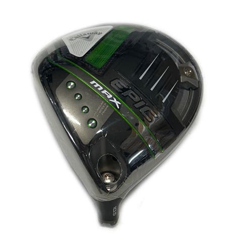 NEW LH Callaway Epic Max 10.5* Driver Head Only