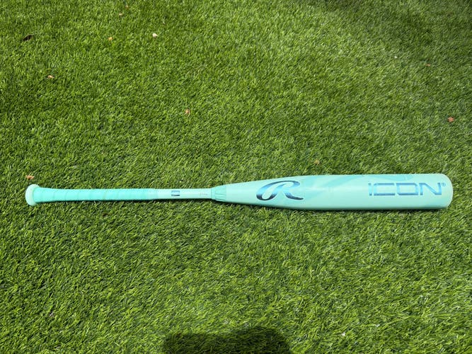 2026 Rawlings Icon Composite USSSA Certified Bat (-8) 24 oz 32" (Used)