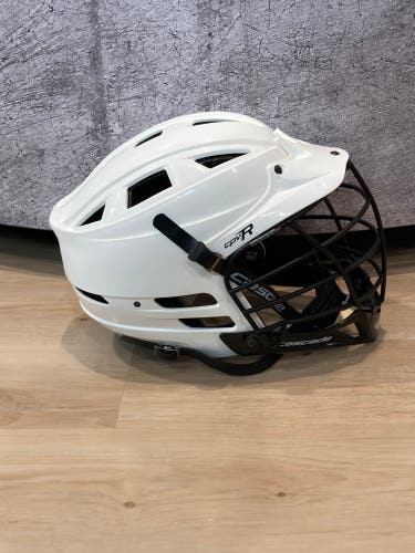 Used White Youth Cascade CPV-R Helmet MD/LG
