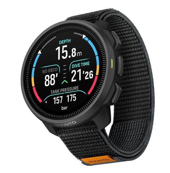 Suunto Nautic S AMOLED Scuba Dive Wireless Computer Smart Watch, Compass, GPS