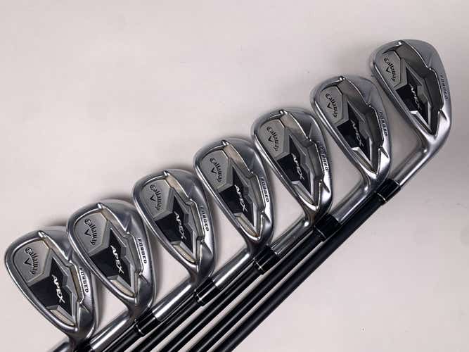 Callaway Apex 19 Iron Set 4-PW Fujikura Speeder Evolution Regular RH