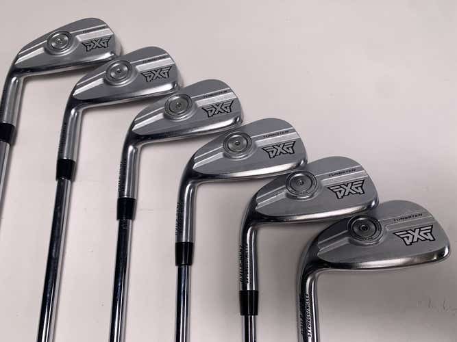 LEFTY PXG 0311 XP GEN7 Chrome Iron Set 5-PW DG S300 Mid 115g Stiff Steel Mens LH