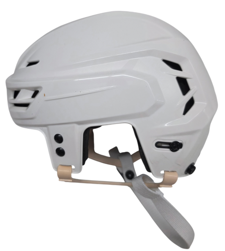 CCM RESISTANCE PRO STOCK HOCKEY HELMET WHITE MEDIUM AHL NHL NEW (15856)