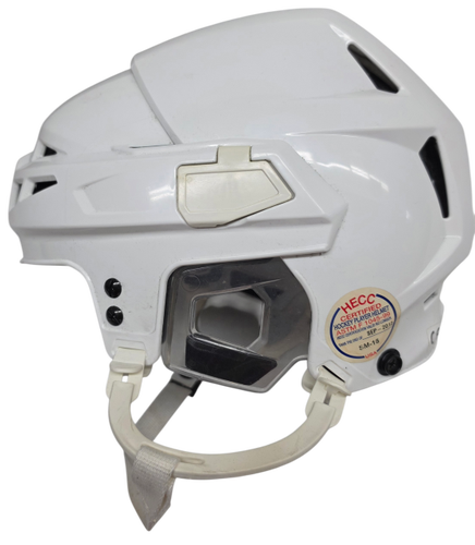 CCM VECTOR V10 PRO STOCK HOCKEY HELMET WHITE MEDIUM AHL NHL NEW (15857)