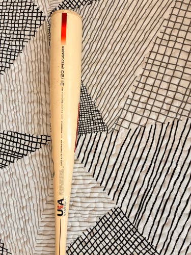2024 Warstic Bonesaber Alloy USABat Certified Bat (-11) 20 oz 31" (Used)