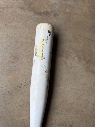 2024 Rawlings Icon Composite USSSA Certified Bat (-8) 23 oz 31" (Used)