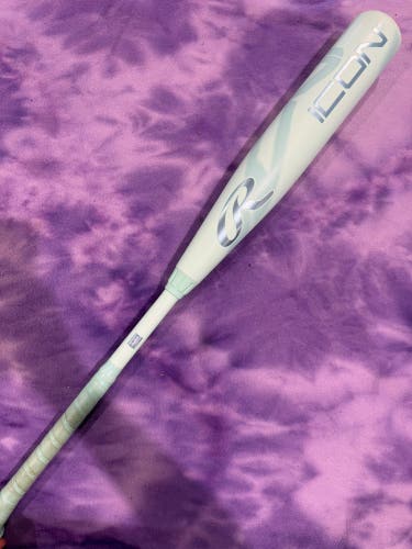 2026 Rawlings Icon Composite Bat USSSA Certified (-5) Composite 26 oz 31" (Used)
