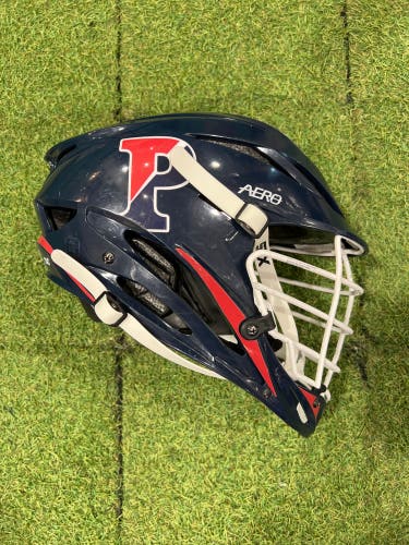 UPenn Blue STX Aero Helmet (Used)