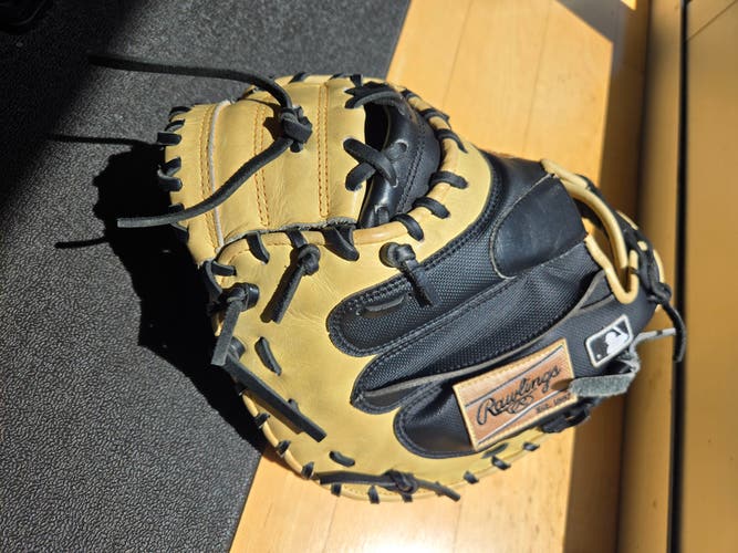 2024 Rawlings RH Catcher's PRORYM4BC Baseball Glove 34" (Used)