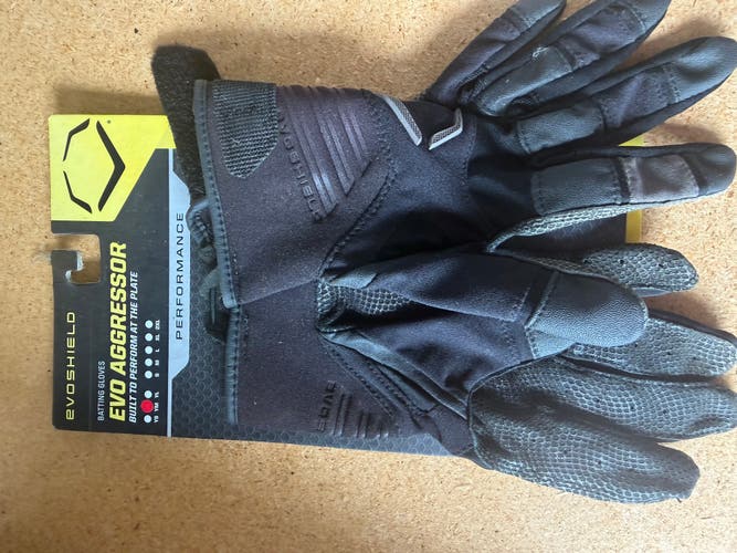 Small EvoShield Pro-SRZ Batting Gloves (New)