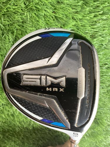 TaylorMade SIM Max 5 Wood 18* Even Flow Riptide CB Regular Graphite Shaft