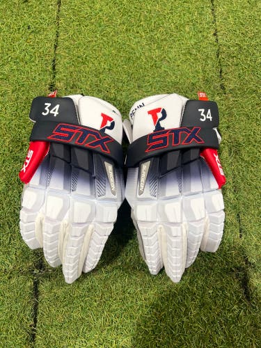 UPenn STX Surgeon RZR2 Lacrosse Gloves (New)