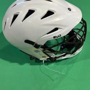 White Youth Warrior Evo Helmet (Used)