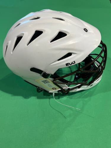 White Youth Warrior Evo Helmet (Used)