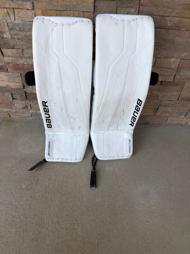 Bauer Supreme Shadow Goalie Leg Pads - Senior - Medium (Used)