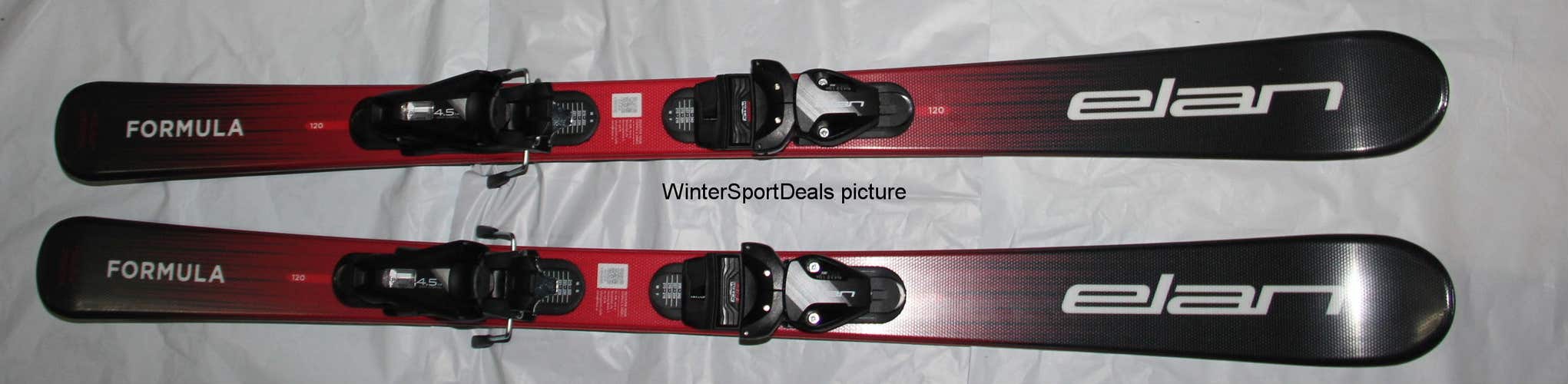 NEW 120cm kids Skis ELAN 2026/27 formula junior skis + Elan size adjustable bindings