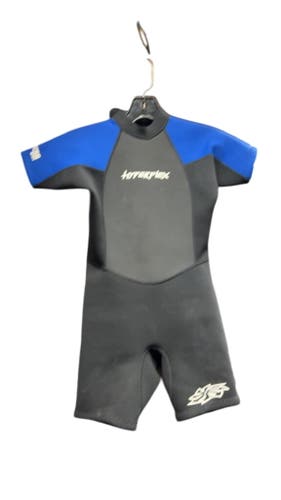 Hyperflex Junior 8 Access 2mm Shorty Wetsuit - Black/Blue