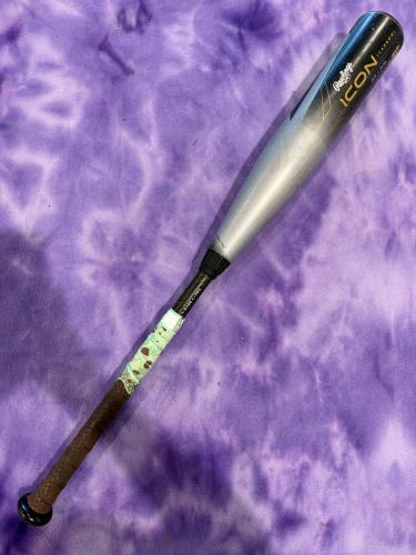 2023 Rawlings Icon Composite Bat USSSA Certified (-10) Composite 19 oz 29" (Used)