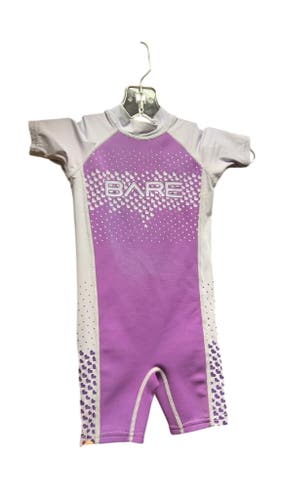 BARE Junior Size 4 Shorty Wetsuit - Purple