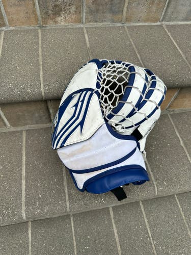 Brian's Iconik X Senior Goalie Glove White/Blue