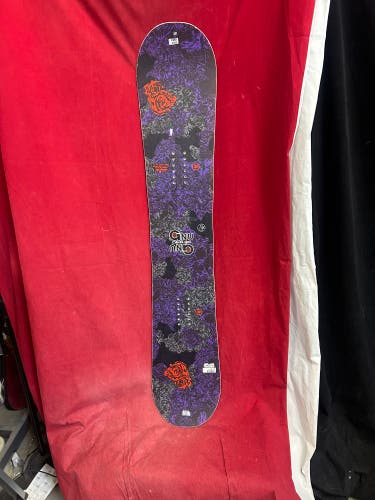GNU B-Nice Asym 145cm true twin snowboard, freestyle, rocker snowboard