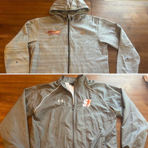 Two Team 91 Lacrosse Jackets, mens large