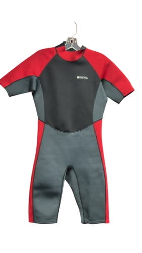 Mountain Warehouse M-L Shorty Wetsuit - Black/Red
