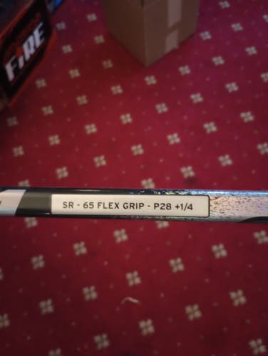 Senior CCM Ribcor Trigger 10 Pro Right Handed Hockey Stick P28 +1/4 Curve 65 Flex (New)