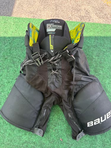 Black Bauer HP Elite Hockey Pants (Used) | Junior Medium