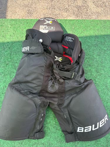 Black Bauer Vapor X-W Hockey Pants (Used) | Women's XS