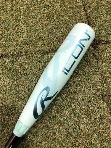 2026 Rawlings Icon Composite Bat USABat Certified (-12) Composite 16 oz 28" (Used)