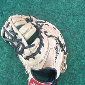 Blonde Rawlings Gold Glove Elite LH First Base Baseball Glove 13" (Used)