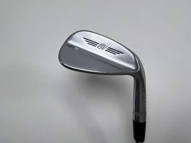 Titleist Vokey SM9 Tour Chrome Wedge 46* 10F AMT S300 Tour White Stiff RH