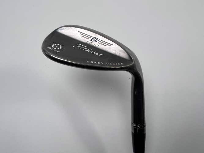 Titleist Vokey Spin Milled SM4 Black Lob Wedge LW 60* 7 Bounce Wedge RH