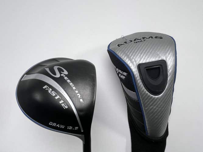 Adams Fast 12 Draw Driver 12.5* Grafalloy ProLaunch Blue 55g Senior RH HC DENT