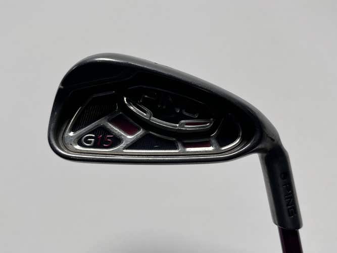 Ping G15 Single 4 Iron Black Dot TFC149 Regular Graphite Mens RH Midsize Grip