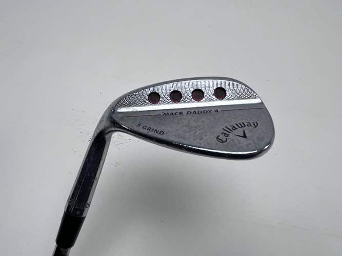 LEFTY Callaway Mack Daddy 4 Chrome Gap Wedge GW 50* 10S XP 95 R300 Regular LH