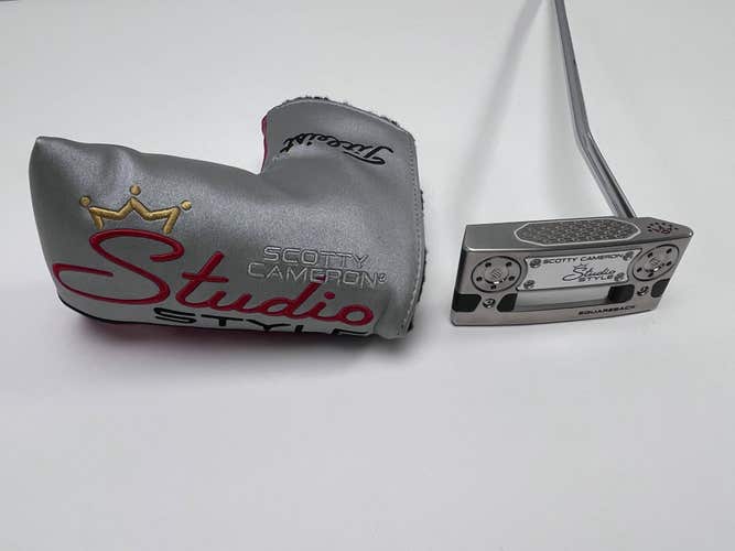 Scotty Cameron Studio Style Squareback 2025 Putter 34" Mens RH HC NEW