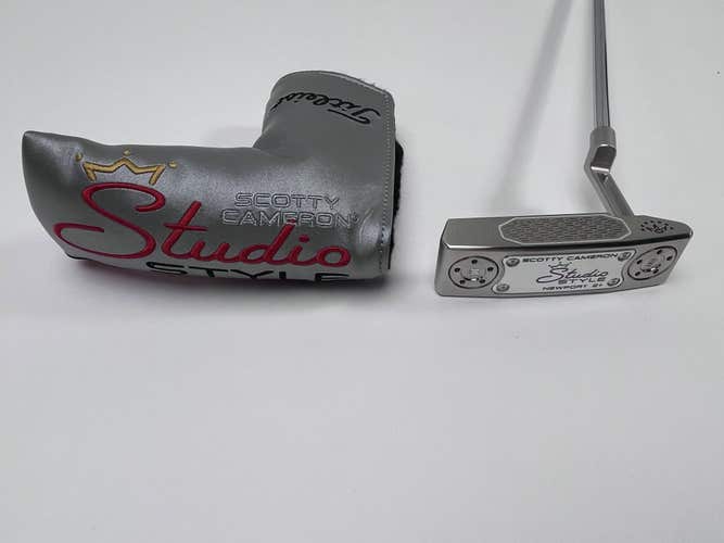 Scotty Cameron Studio Style Newport 2 Plus 2025 Putter 34" Mens RH HC NEW