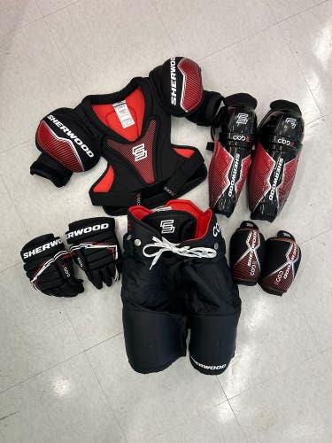 Youth Large Sher-Wood Code Hockey Starter Kit