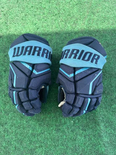 Blue Junior Warrior Covert Pro Gloves 12" (Used)